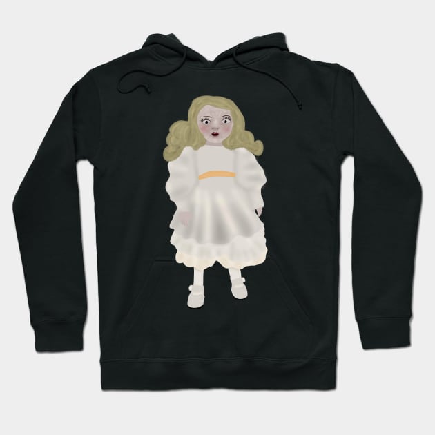 Porcelain Doll Hoodie by Becky-Marie